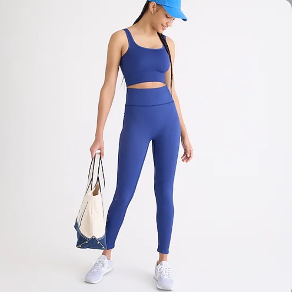 J. Crew NWT‎ Women's SculptStretch High-Rise Ribbed Leggings